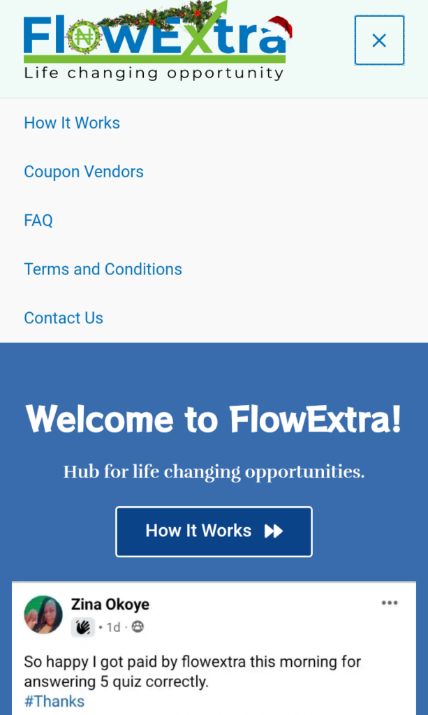 How to register on Flowextra.com